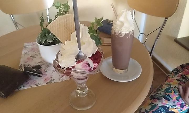 Eiskaffee-Sachse
